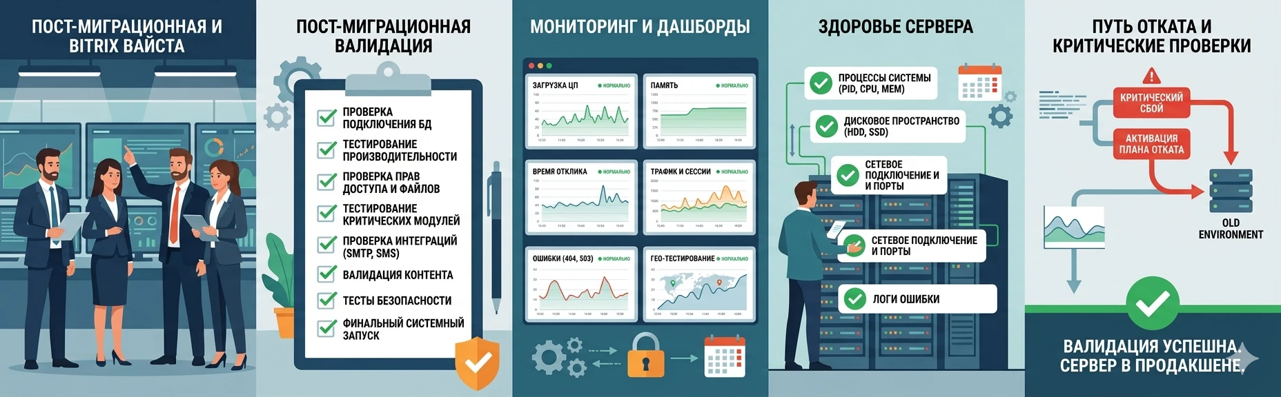 Переезд магазина Битрикс: база данных, кэш и фоновые задачи