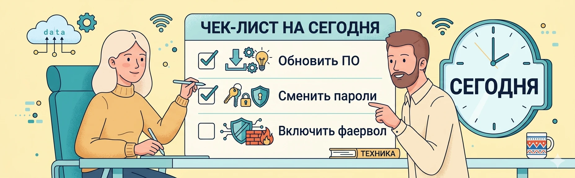 Чек-лист из трех неотложных действий по защите магазина на Битрикс от взлома